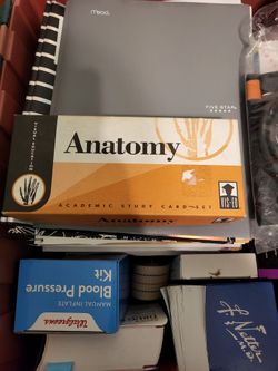 Anatomy Academic Study Card Set 