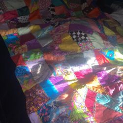 Homemade Quilt Fits CA King 
