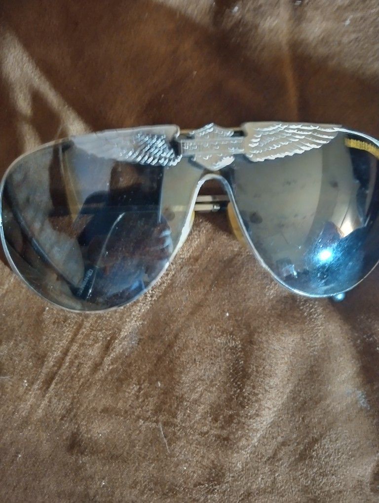 Carlito Way Harley Davidson Vintage Glasses 