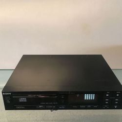 Vintage Sony 1986 CDP-35 CD Player Made In Japan 