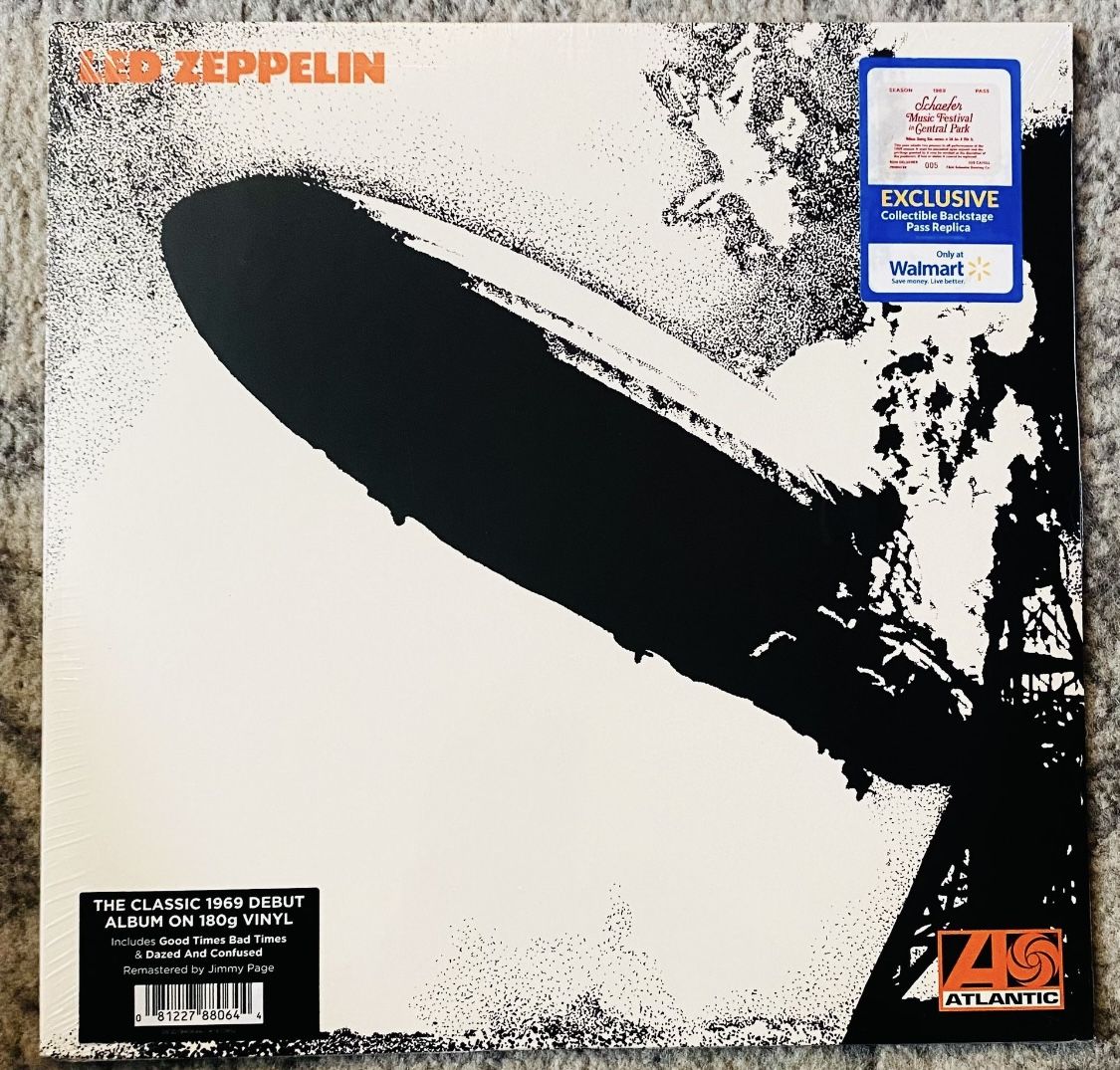 Led Zeppelin LP Walmart Exclusive Vinyl NEW Sealed Backstage Pass