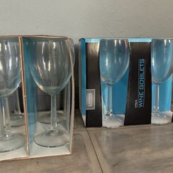 Wine glasses 4 pack wine goblets