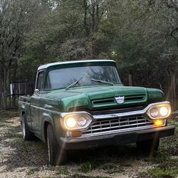 1960 FORD PICKUP WITH 1992 CORVET ENGIN