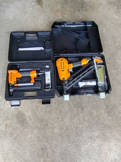 Pneumatic  nailer and stapler