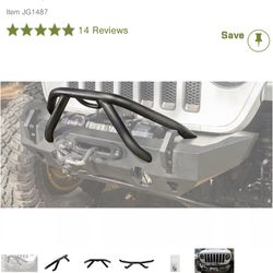 Rugged Ridge HD Front Bumper X-Striker Bar