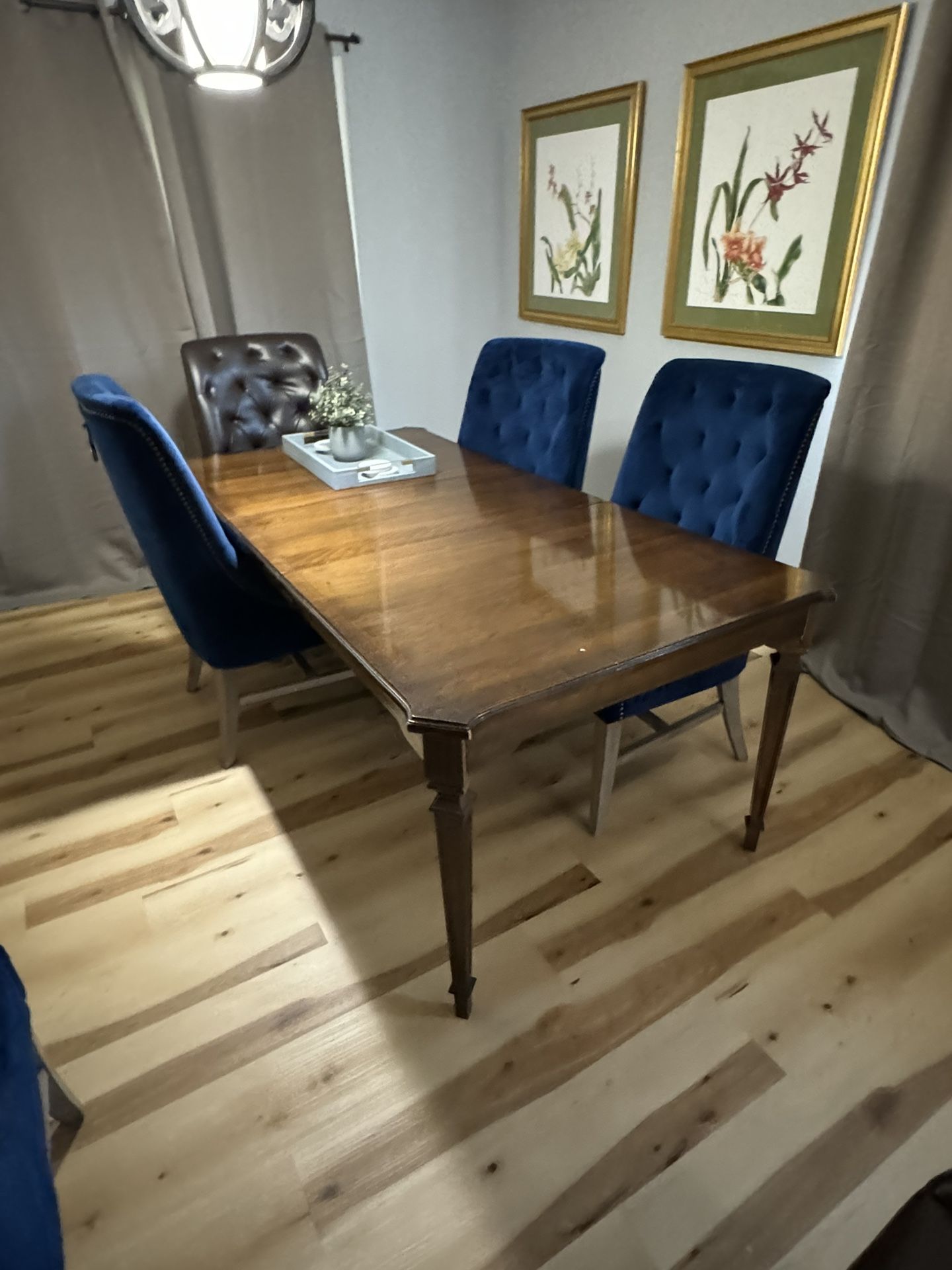 All Wood dining Table - Ethan Allen