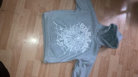 Grey Sp5der hoodie