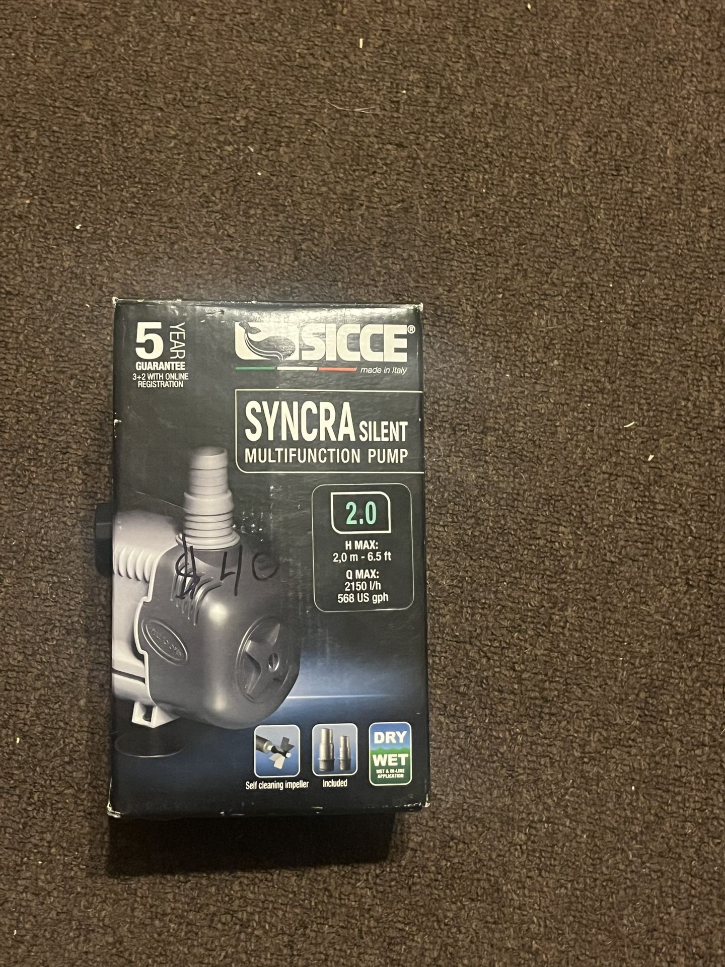 Sicce Multifunction Pump Retails For Over 100 Asking 45