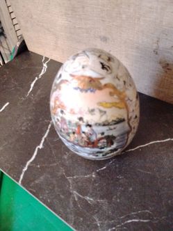 Satsuma Ceramic Egg