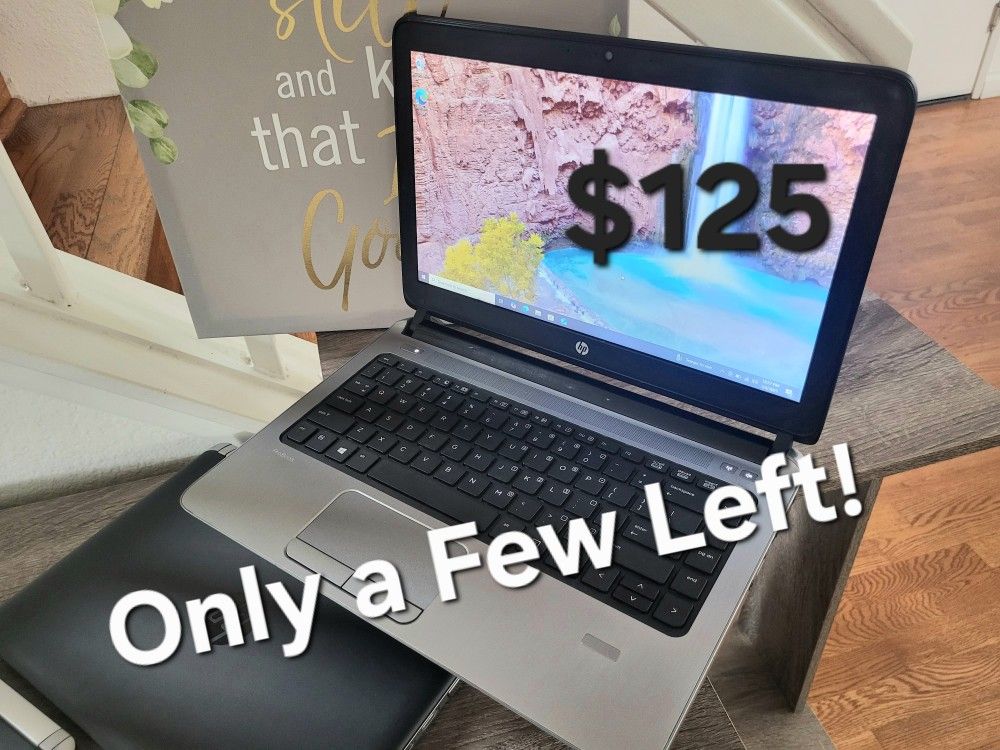 Hp i3 Laptops*** More ON My Page