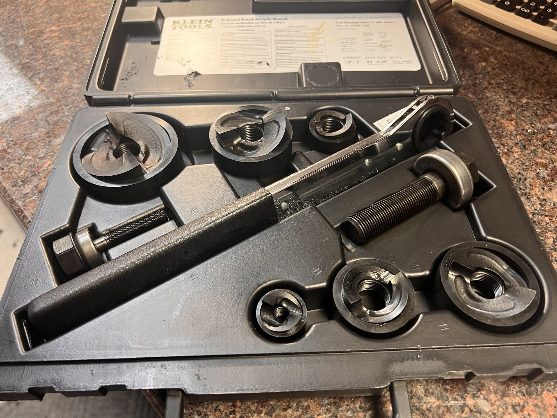 Klein Tools Knock-Out Punch Set 
