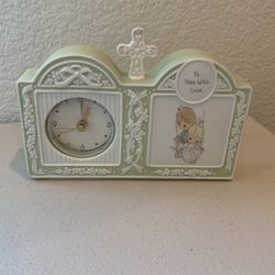 Precious Moments Clock To Thee With Love