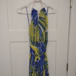 Max And Cleo Tropical Dress Size M