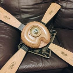 The Hunter 44-inch Baseball Ceiling Fan (Model 21841)