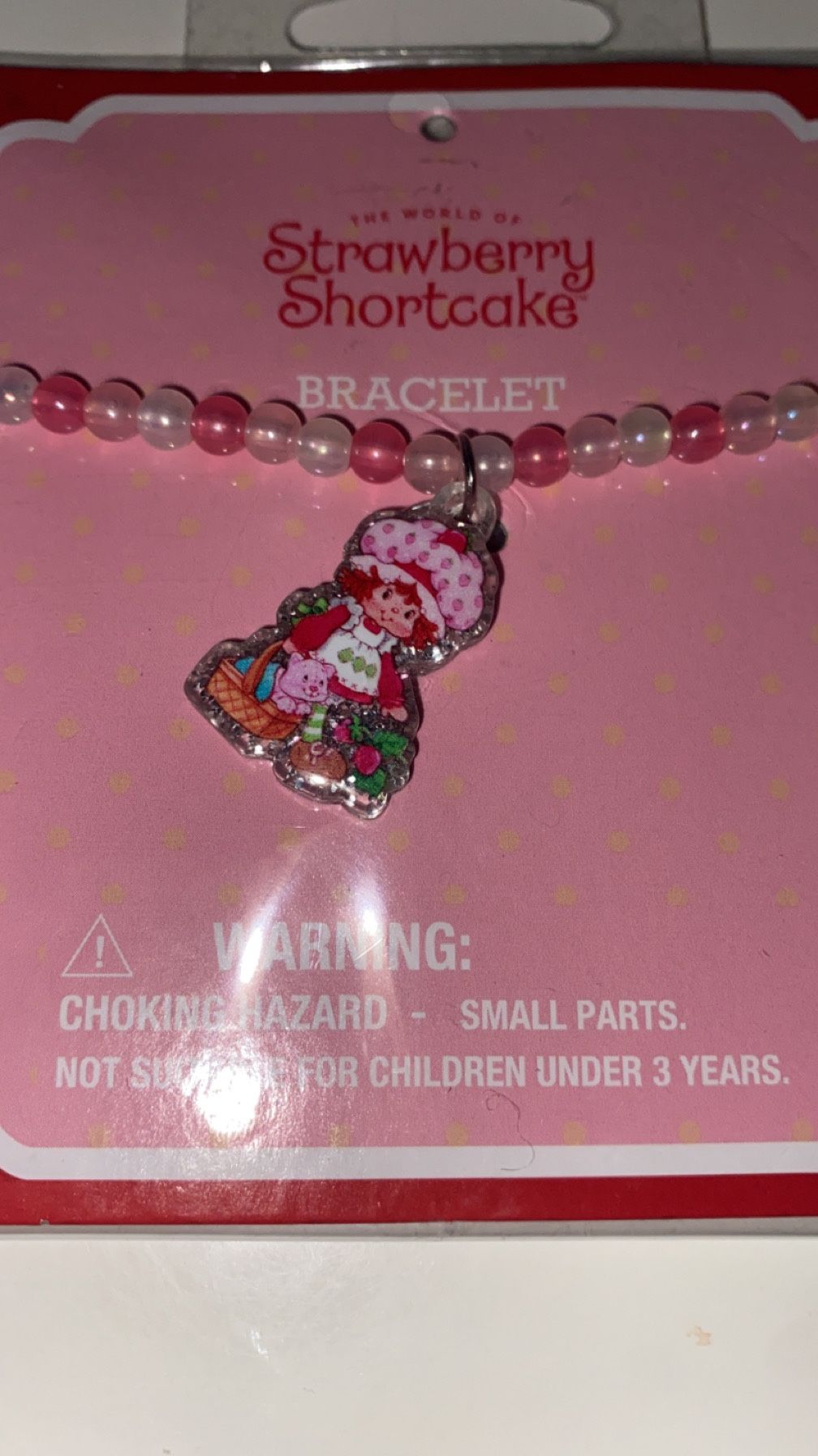 Strawberry Shortcake Charm Bracelet
