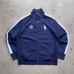 Polo Ralph Lauren x Wimbledon Panelled Full-Zip Sweatshirt