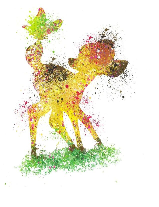 Disney Prints of Bambi, Mickey & Minnie, Lion King, Lady & the Tramp and Tinkerbell