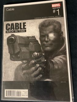 Cable Back in Time #1 Marvel Hip Hop variant Mike Choi 50 Cent Homage