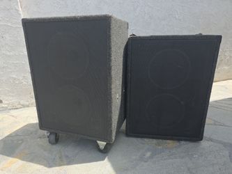 D,G speakers (woffers)