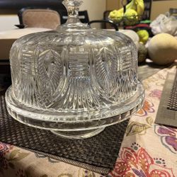 Cake Stand Good Quality, Shannon Crystal Of Irland 