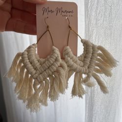 Mari Macramé Marissa Earring