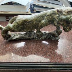 Soapstone Sabertooth Tiger