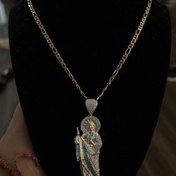 14k Chain And Pendant Set 1850$$
