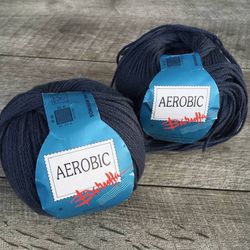 Lot of 2 Filatura Aerobic Baruffa Merino Wool Yarn Skeins