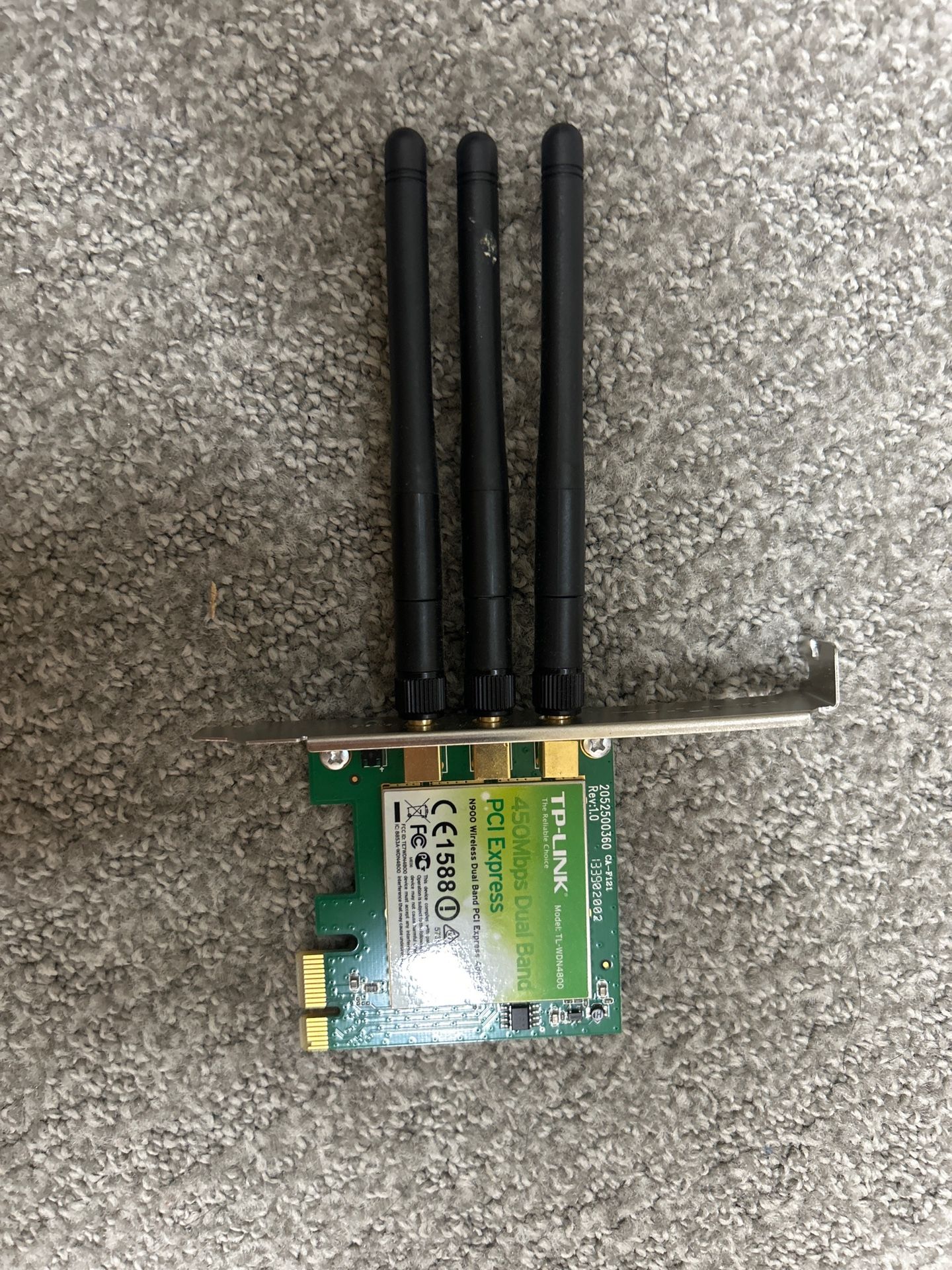 TP-Link PCI-Express Wi-Fi Adapter (≈ TL-WDN4800, 450 Mbps Dual hBand)