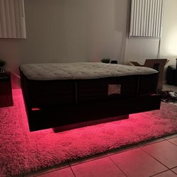 Floating Queen Bed Frame