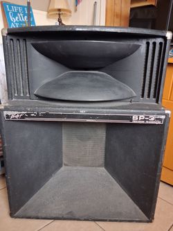 SPEAKERS PEAVY SP-3 COLOR NEGRO