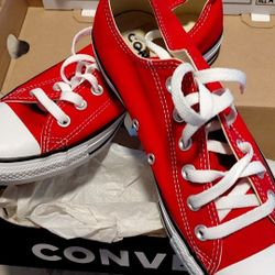 Red Converse Shoes 