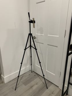 UBeesize Phone Tripod, 51" Adjustable Travel Video Tripod Stand with Cell Phone Mount Holder & Smartphone Bluetooth