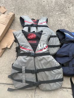 Adult sized lifejackets