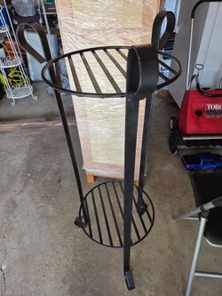 46in tall cast iron shelf