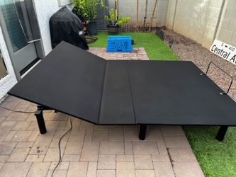 Queen adjustable head base bed frame