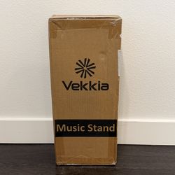 New Sealed Vekkia Portable Music Stand Adjustable Folding Sheet Stand