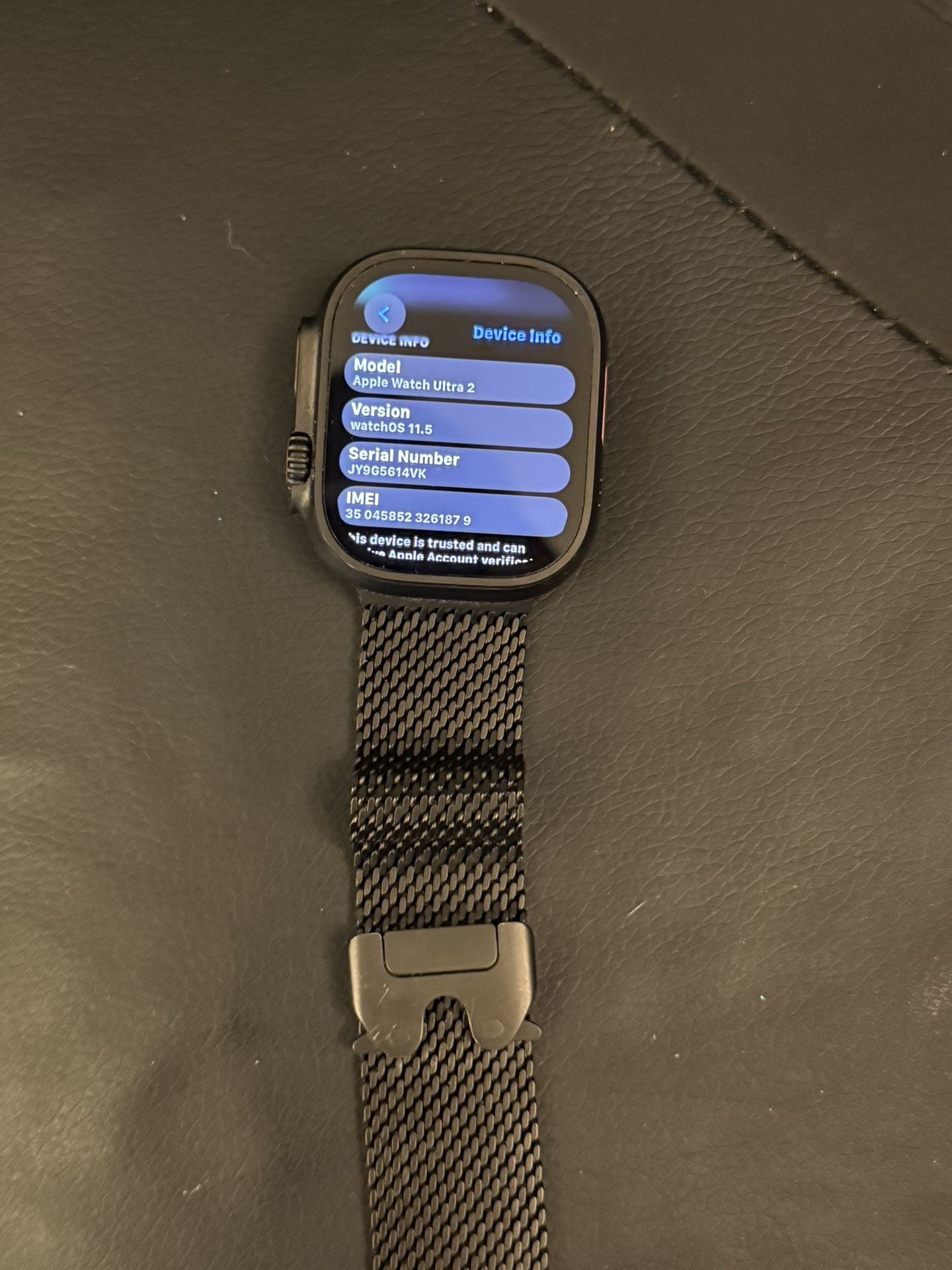 Apple Watch Ultra 2 Gps Cellular Black