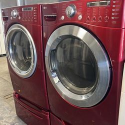 LG set of washer and dryer