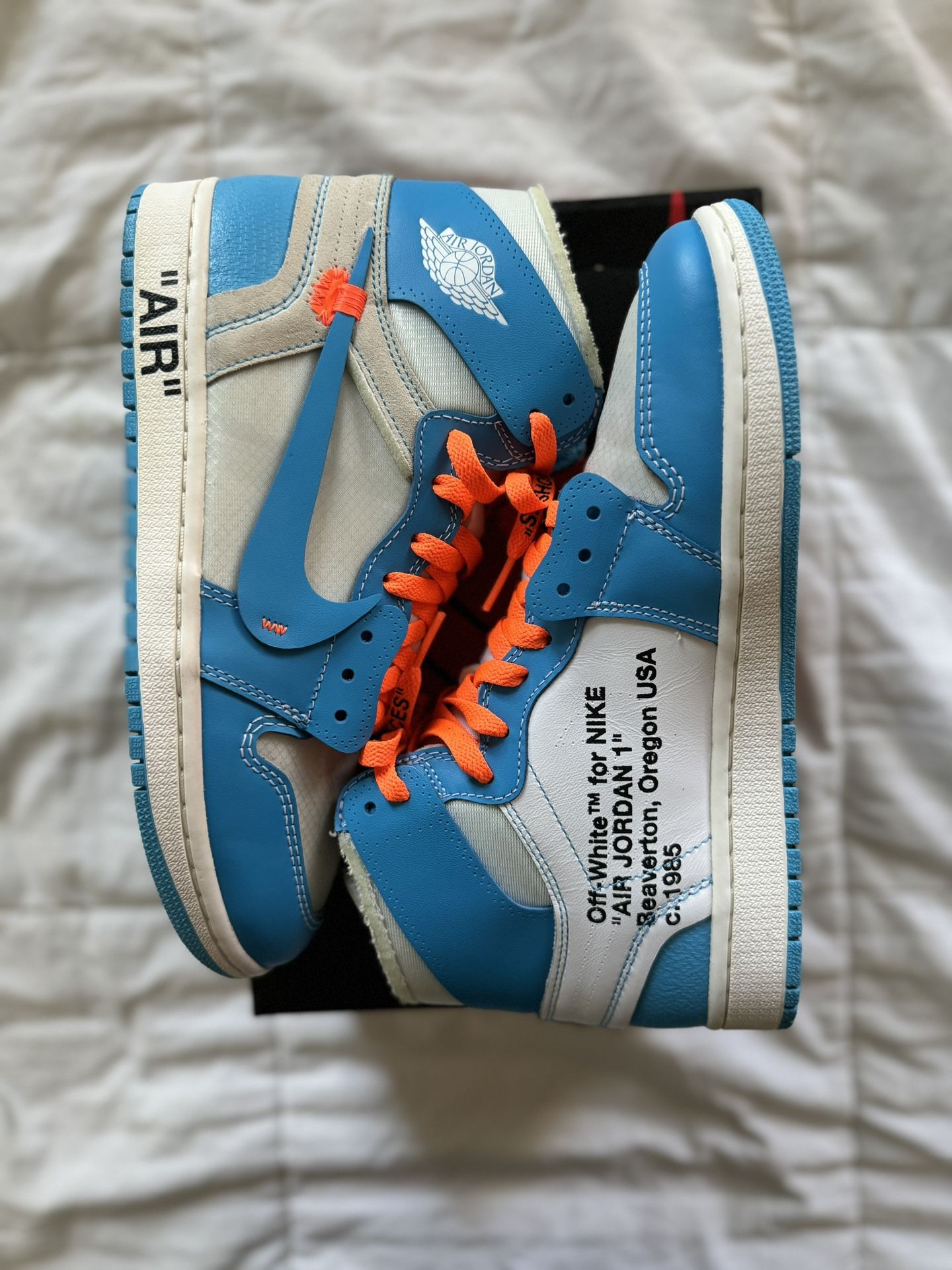 Air Jordan 1 Off White UNC 