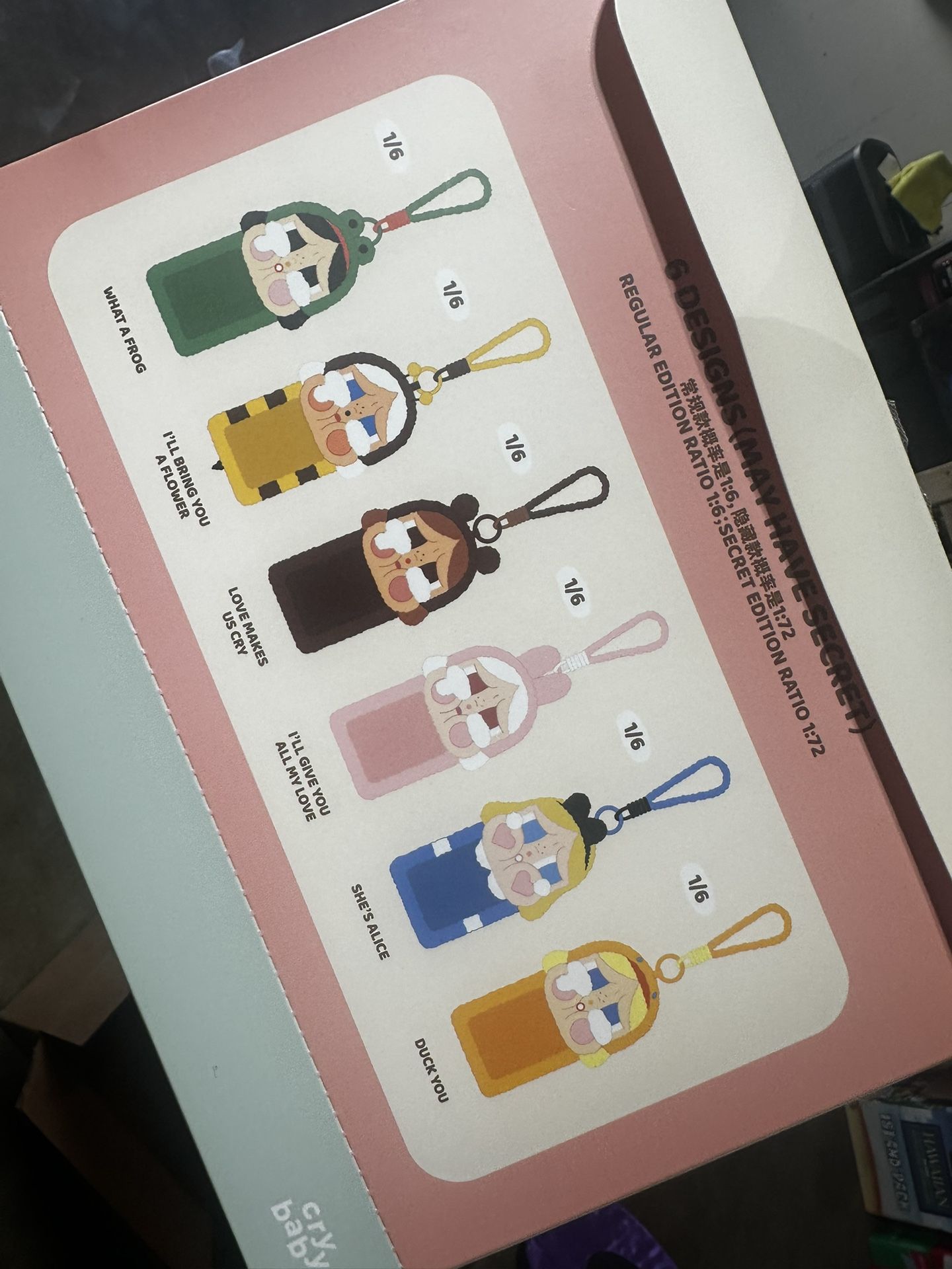 Cry Baby Card Holder