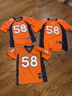 NIKE NFL ON FIELD DENVER BRONCOS VON MILLER JERSEY’s in different sizes, see description 