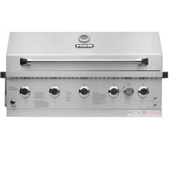 NXR  Ls Stainless Steel 37-in W 5 -Burner Gas grill