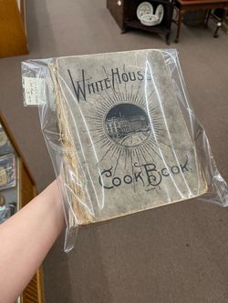 Antique 1922 White House Cook Book