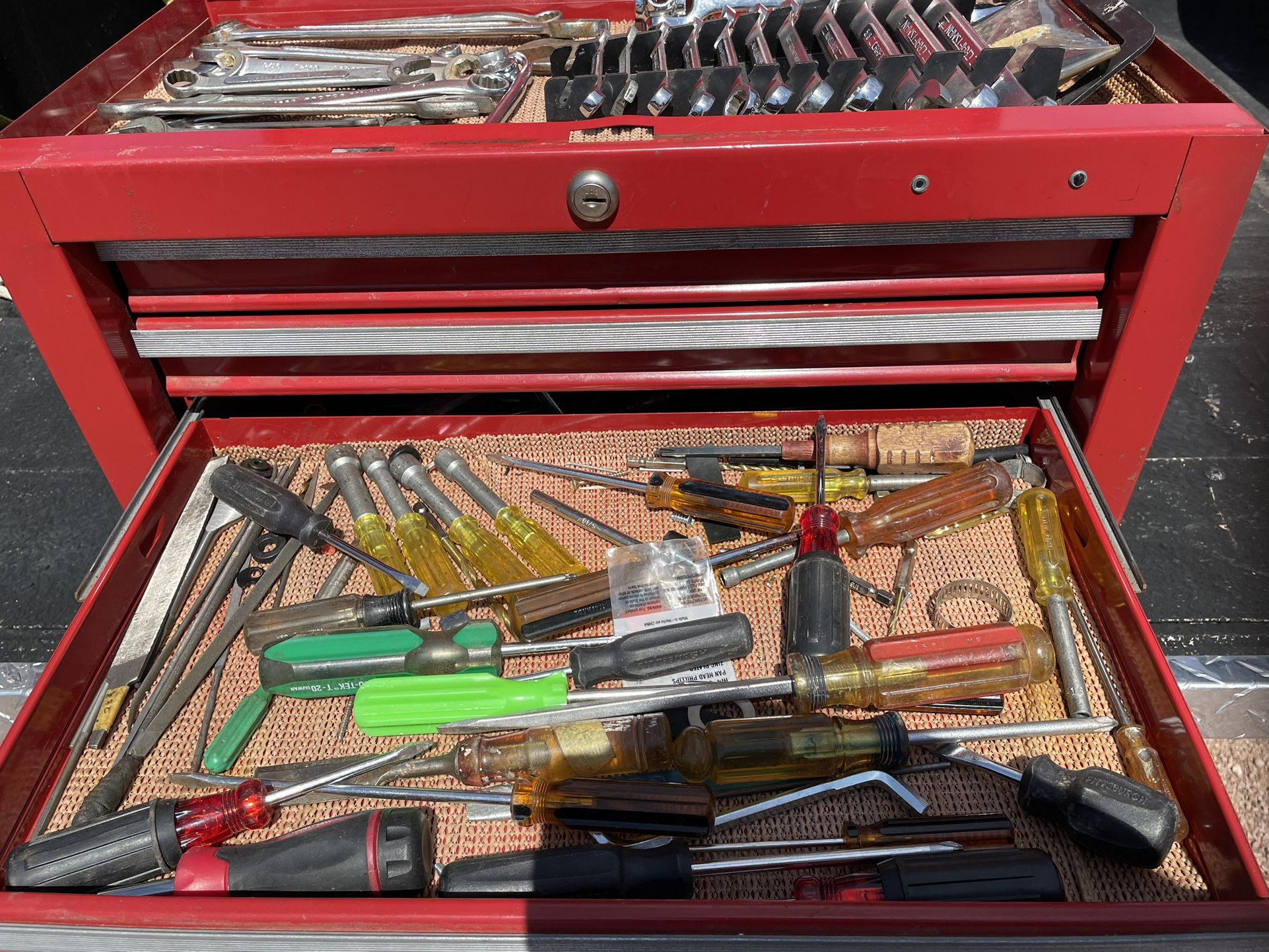 Top Box Tool Box With Misc Tools for Sale in Apache Junction, AZ OfferUp