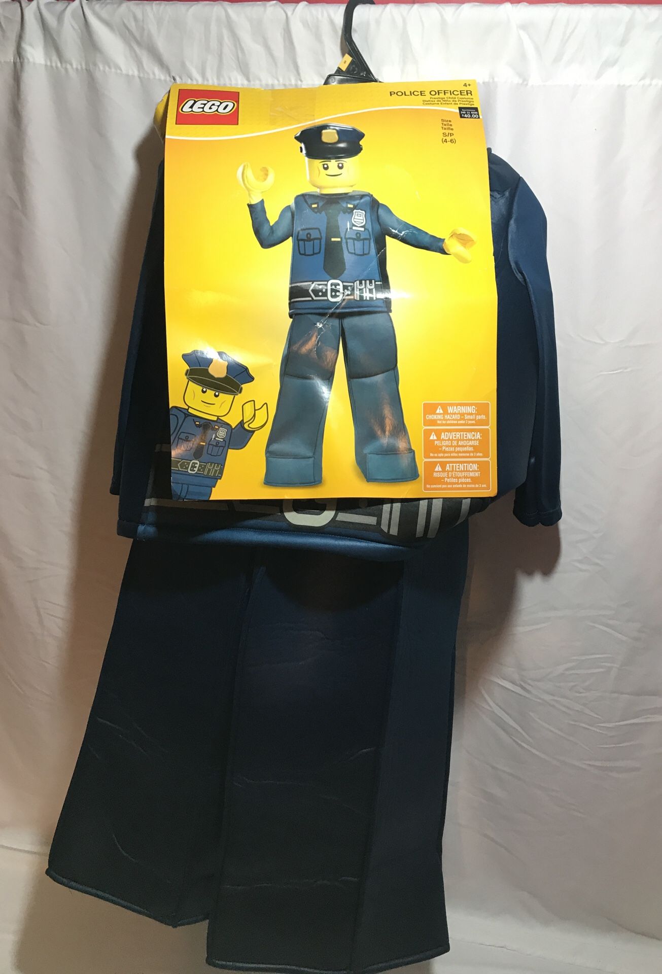 LEGO police costume small 4/6
