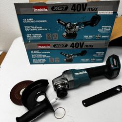 Makita 40V Max XGT Brushless Cordless 4-1/2/5 in. Angle Grinder with Electric Brake (Tool Only)