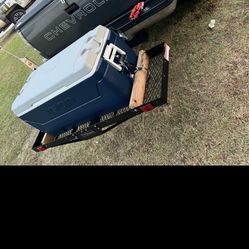 Hitch Cargo Carrier With Cooler 