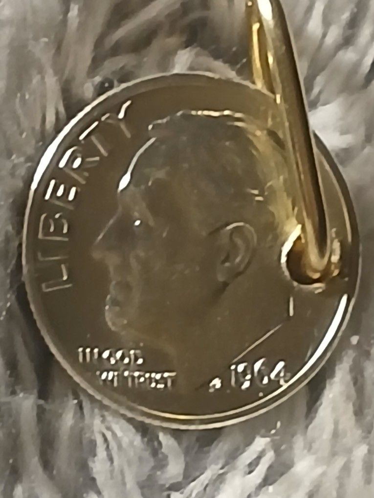 1964 Dime Jewlry No Chain