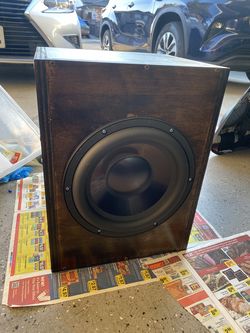 Subwoofer and amp zapco Dayton audio